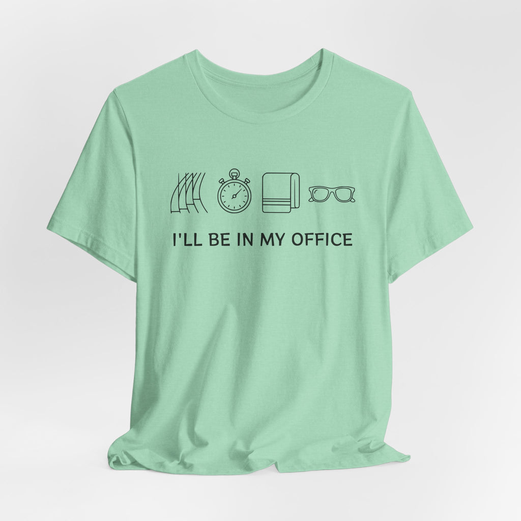 “I’ll Be In My Office” Running Track & Timer Design