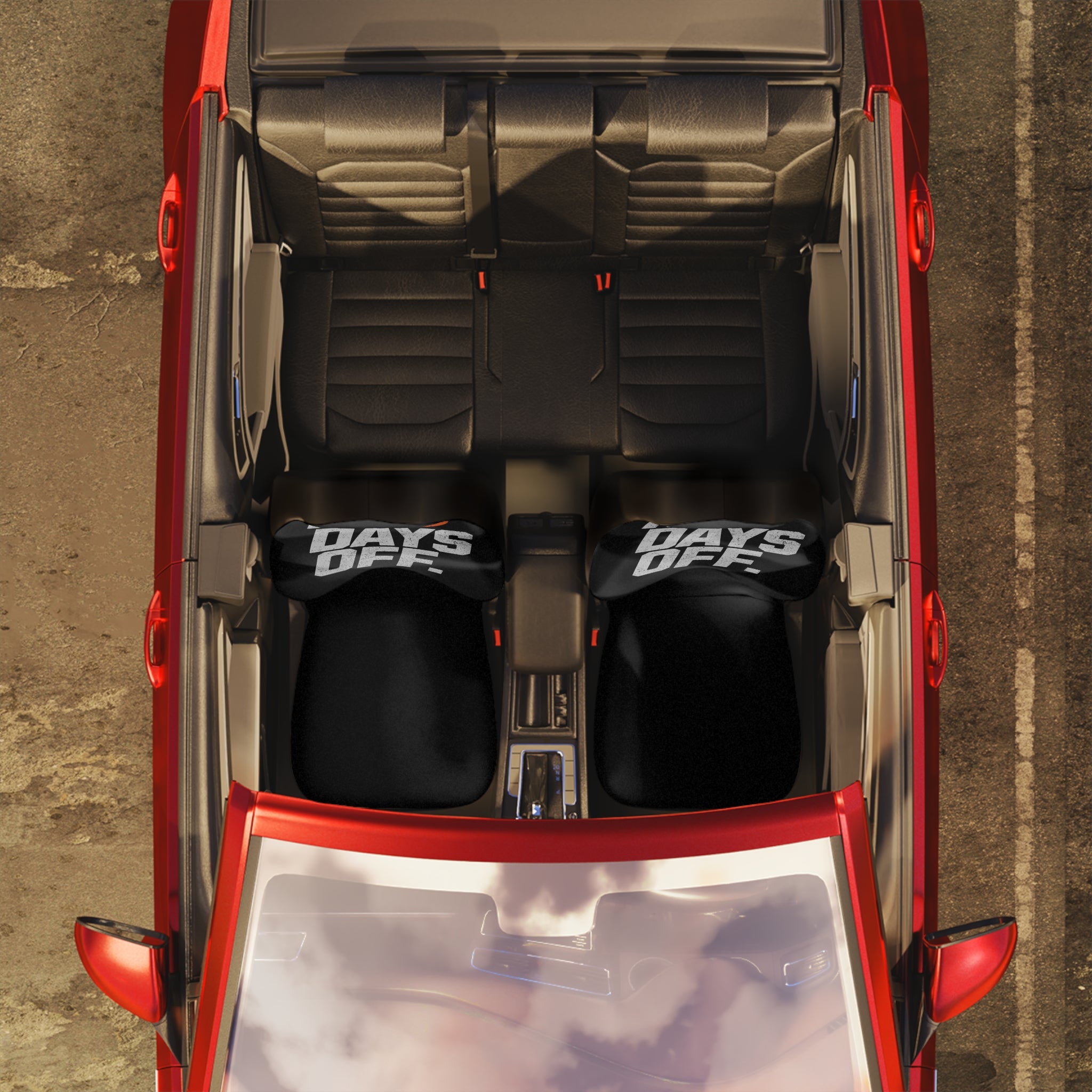 No Days Off - Car Seat Covers