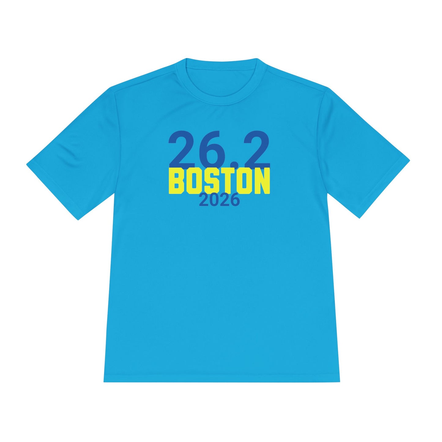 26.2 Boston 2026 - Unisex Moisture Wicking Tee