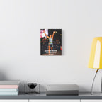Personalized Race Finish Canvas — Custom Name, Event & Time