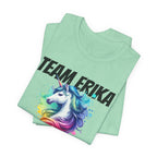 Customized Boston Race Support Crew T-Shirt - Rainbow Unicorn