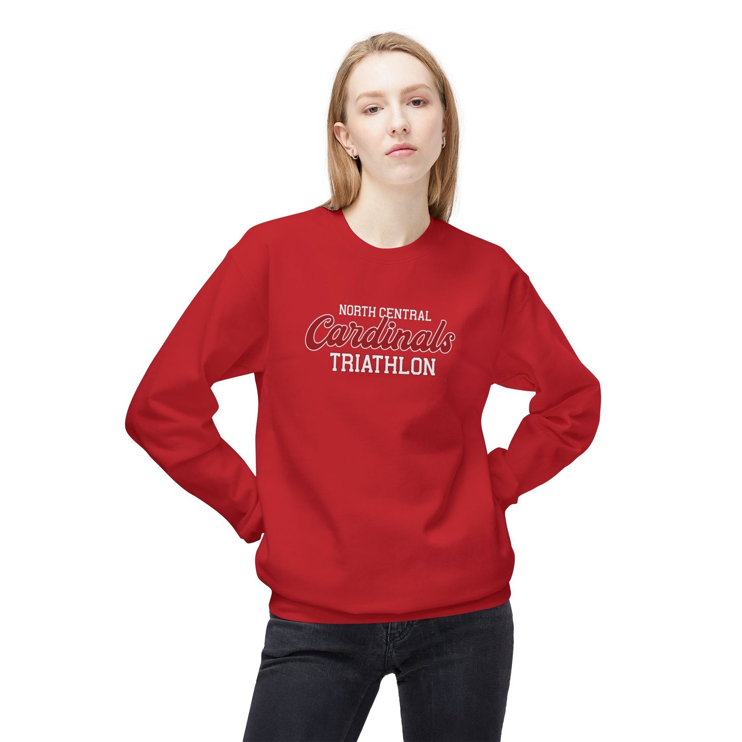 NCC TRI 25 - Unisex Midweight Softstyle Fleece Crewneck Sweatshirt