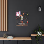 Personalized Race Finish Canvas — Custom Name, Event & Time