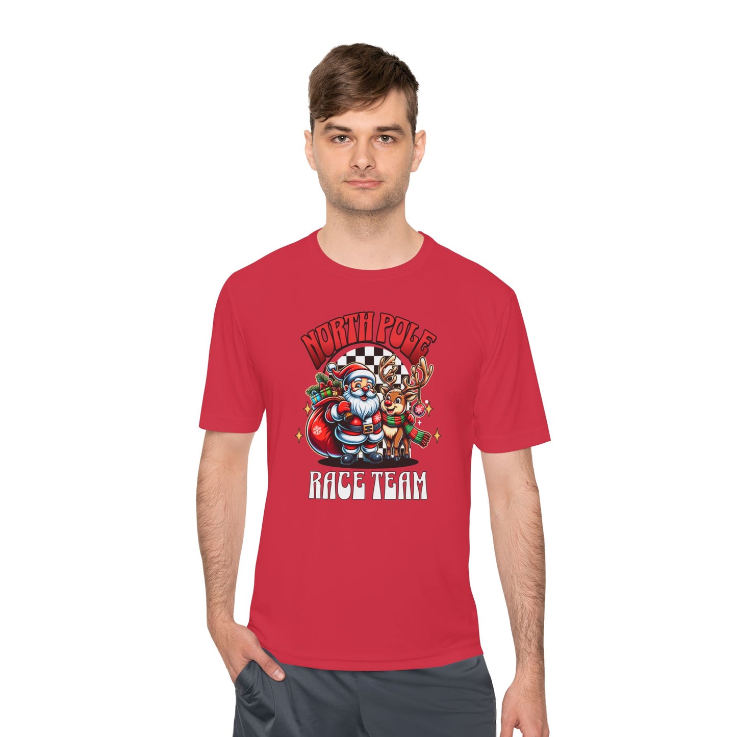 North Pole Race Team - Unisex Moisture Wicking Tee