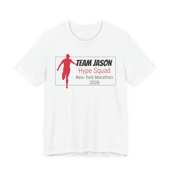 Customized Race Support Crew T-Shirt - Hype Squad - Male Runner