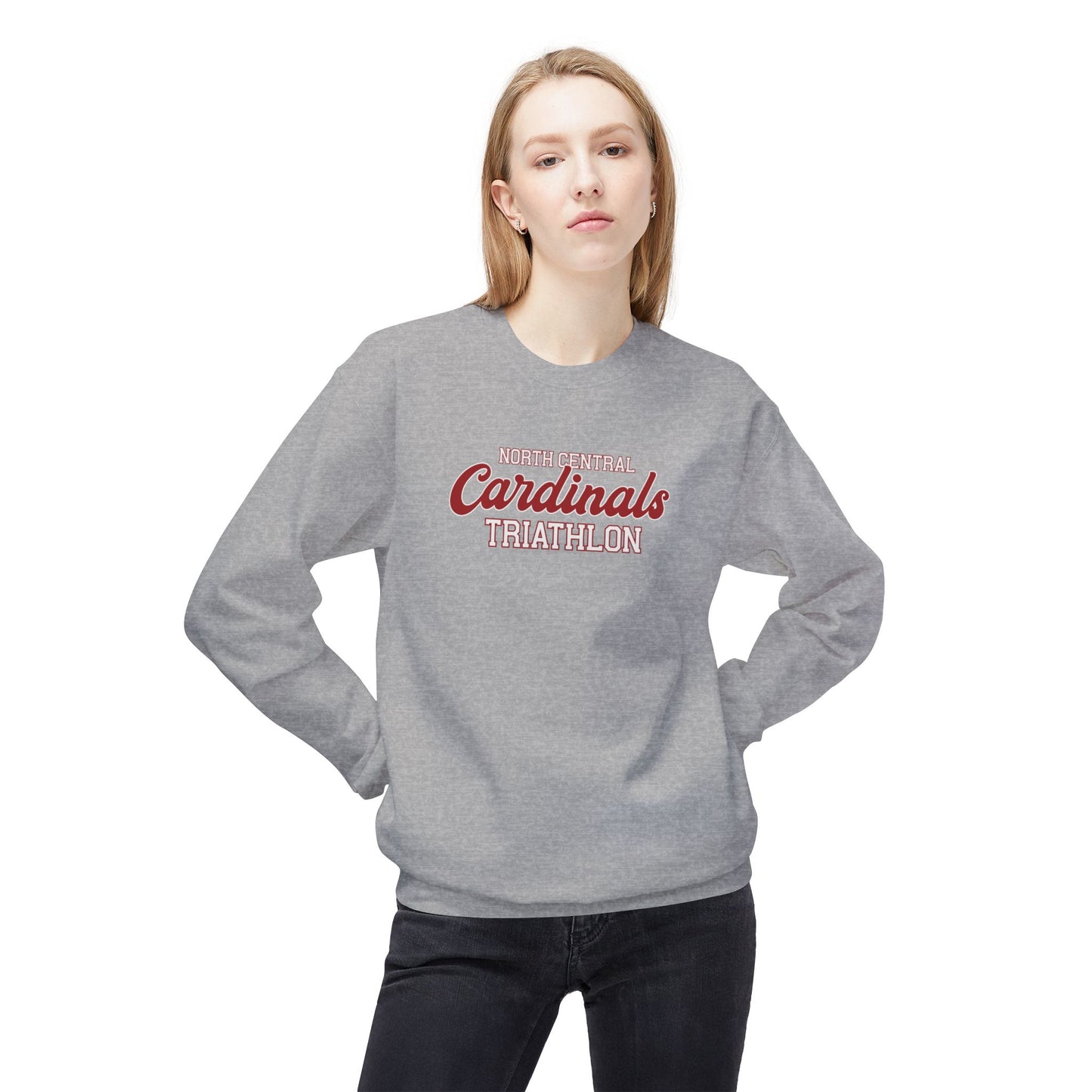 NCC TRI 25 - Unisex Midweight Softstyle Fleece Crewneck Sweatshirt
