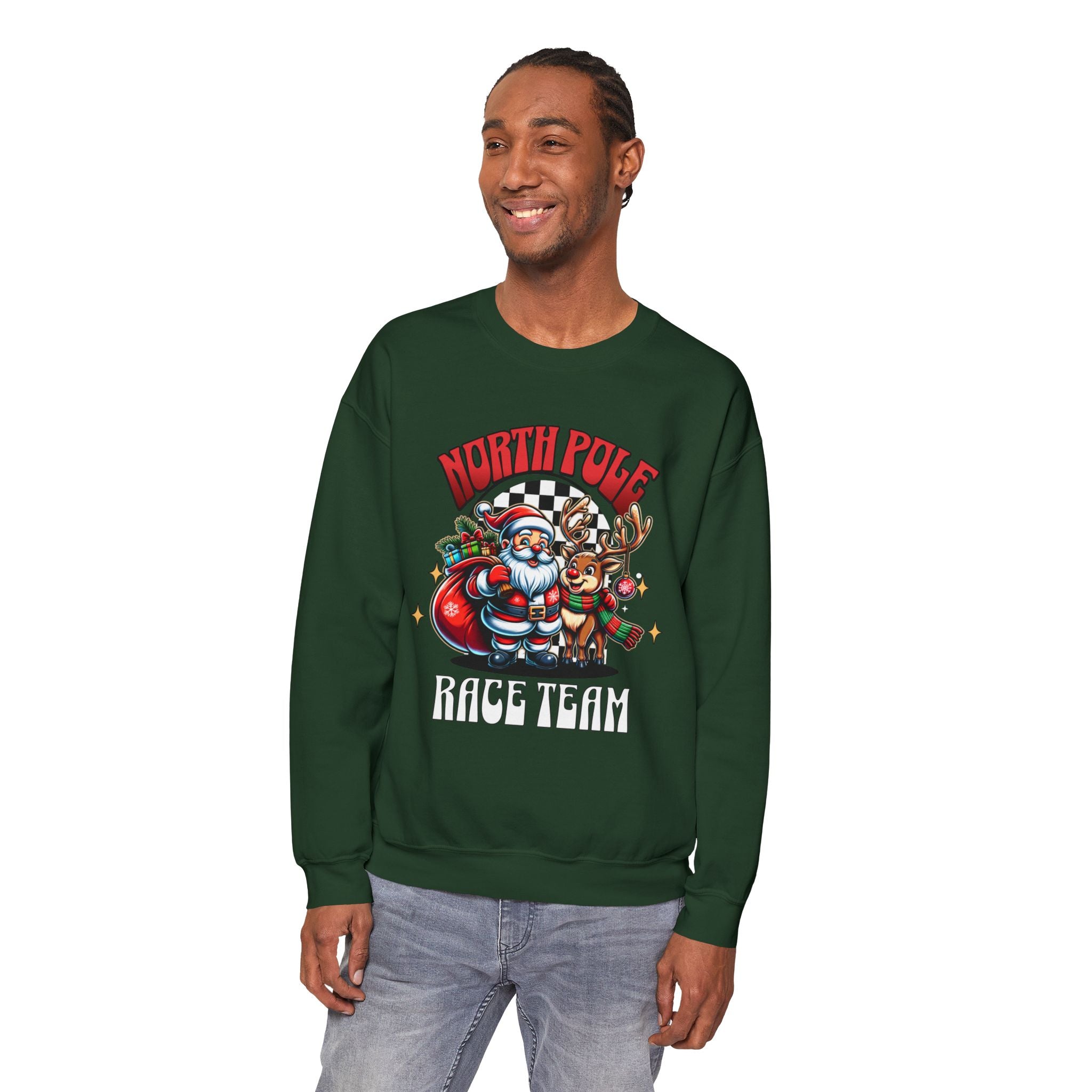 North Pole Race Team - Unisex Crewneck Sweatshirt