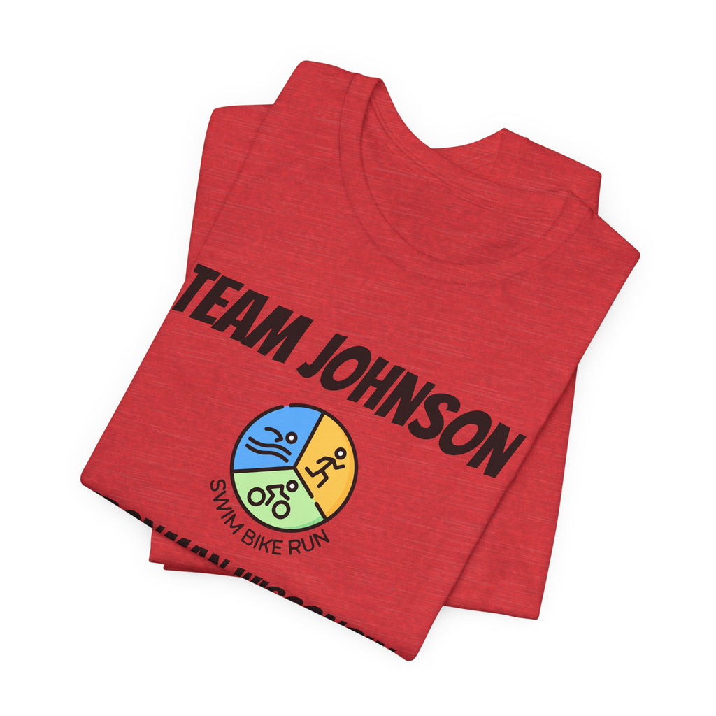 Customized Race Support Crew T-Shirt - Triathlon Circle