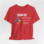 Customized Race Support Crew T-Shirt - Hype Squad - Color Splash Woman Runner