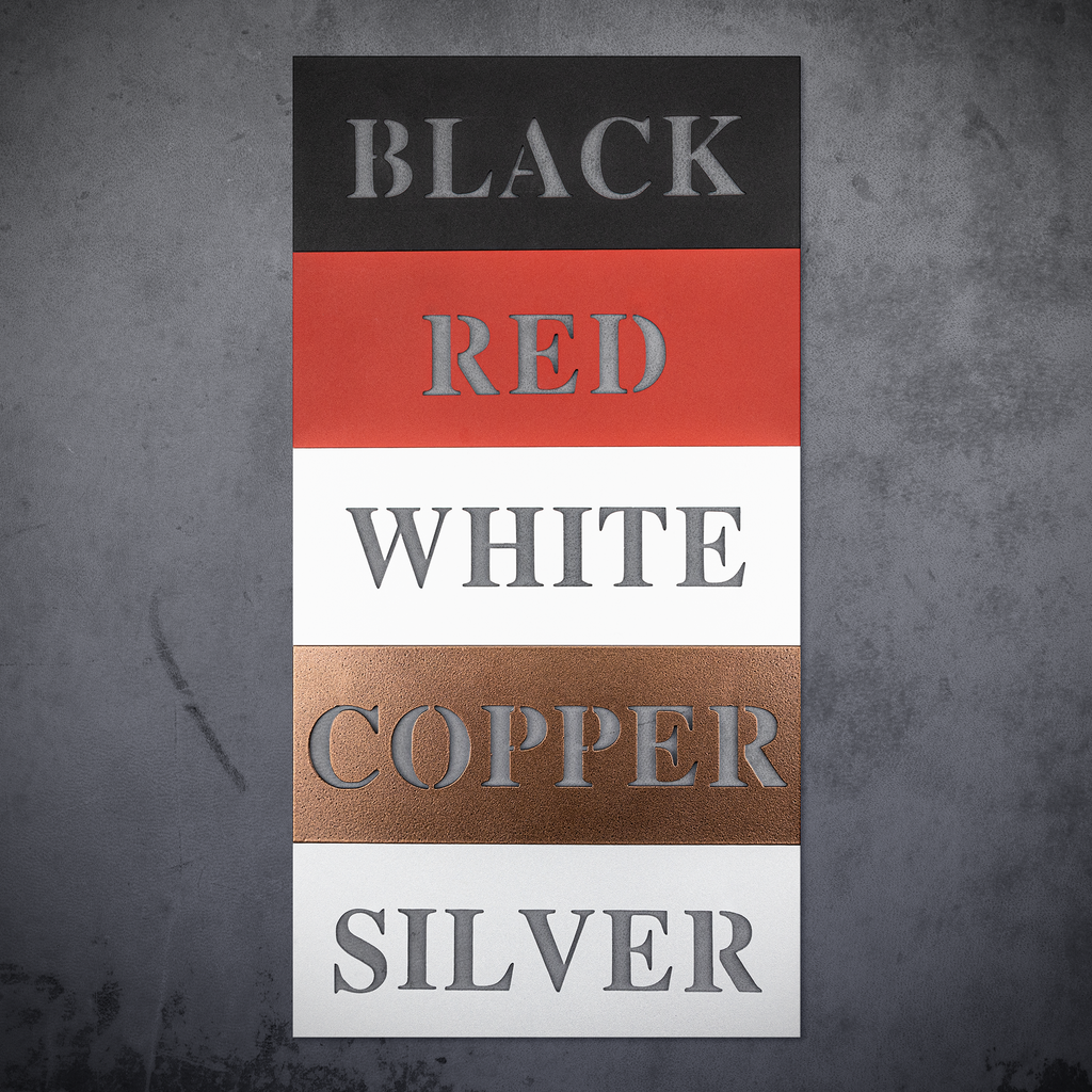 Customized Run Outside - Female Runner - Die-Cut Metal Signs