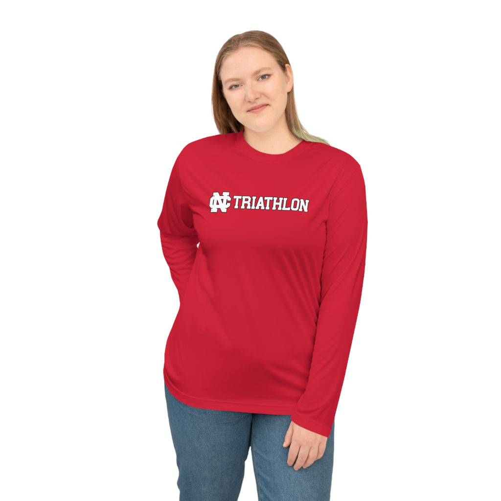 NCC TRI 26 - North Central Cardinals Triathlon Performance Long Sleeve Shirt