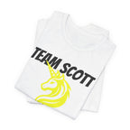 Customized Boston Race Support Crew T-Shirt - Yellow Unicorn