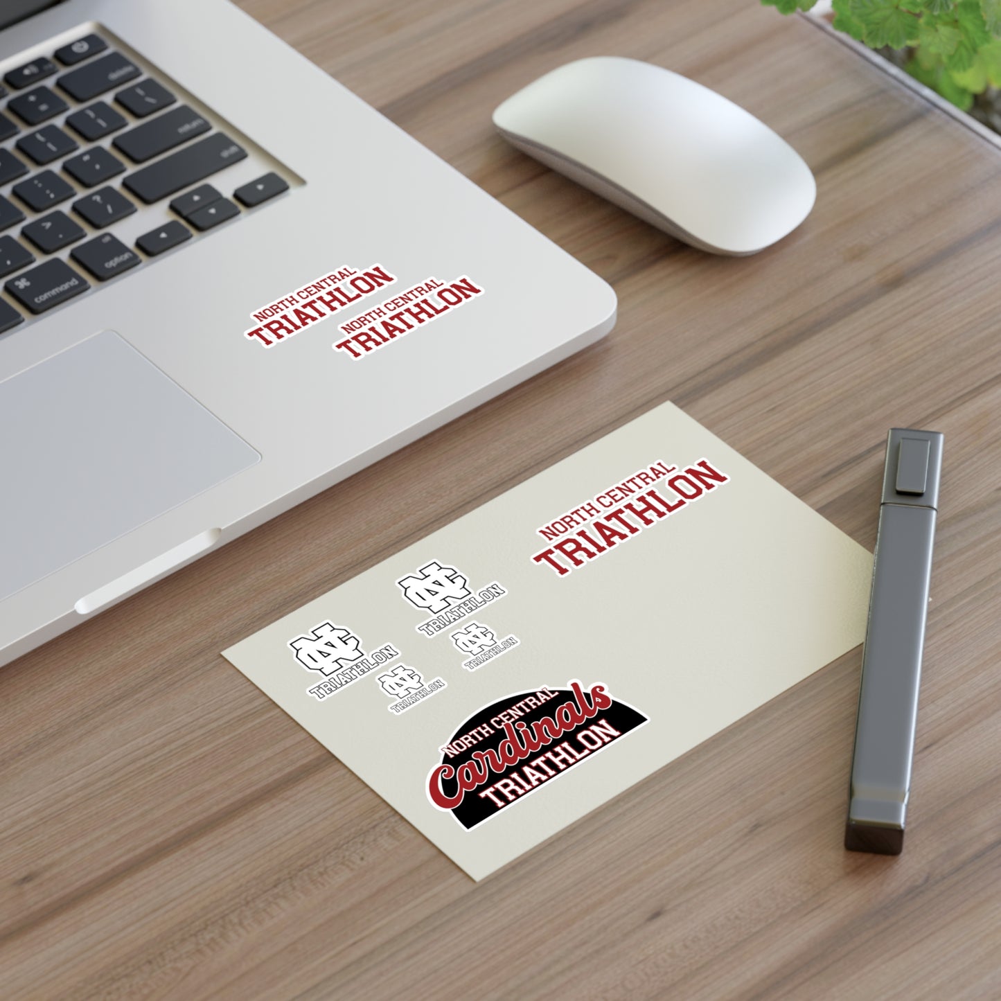 NCC TRI 25 - North Central Triathlon Sticker Sheets