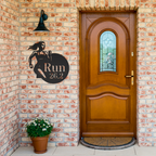 Run_262_Female_Runner_Metal_Wall_Art_Black_Brick_Entrance_Mockup.png