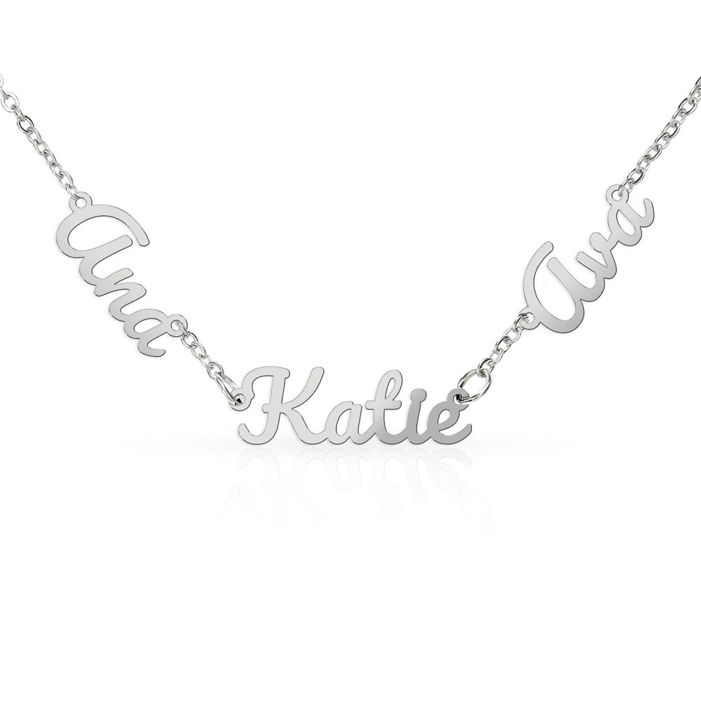 Run [Name] Run - Custom Necklace