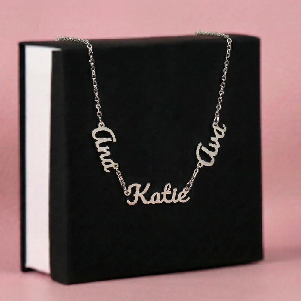 Run [Name] Run - Custom Necklace
