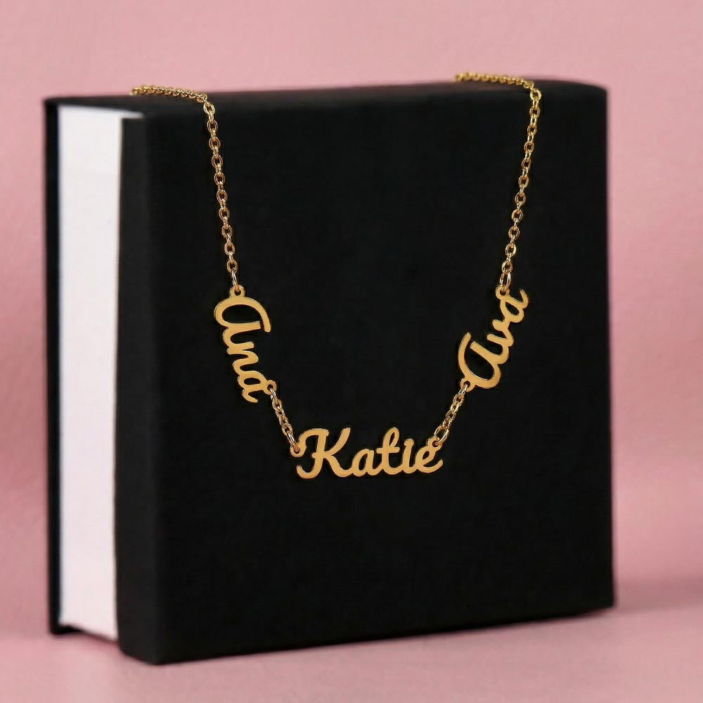 Run [Name] Run - Custom Necklace