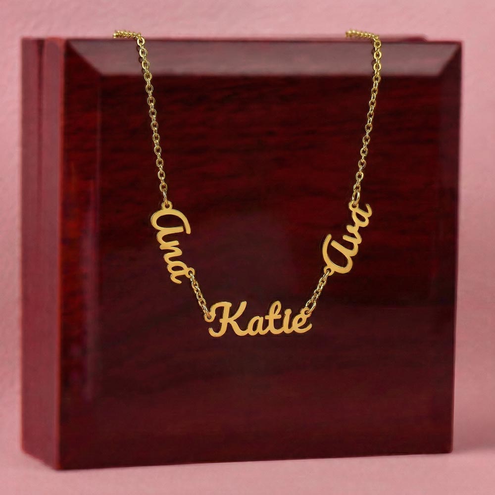 Run [Name] Run - Custom Necklace
