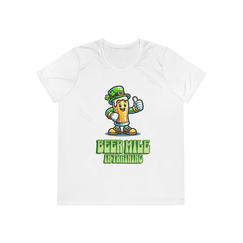 Beer Mile In Training - Ladies Competitor Tee - Forward Gear Athletics