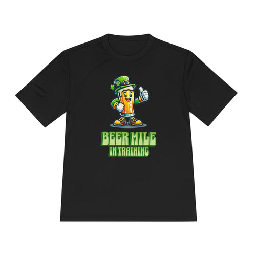 Beer Mile In Training - Unisex Moisture Wicking Tee - Forward Gear Athletics