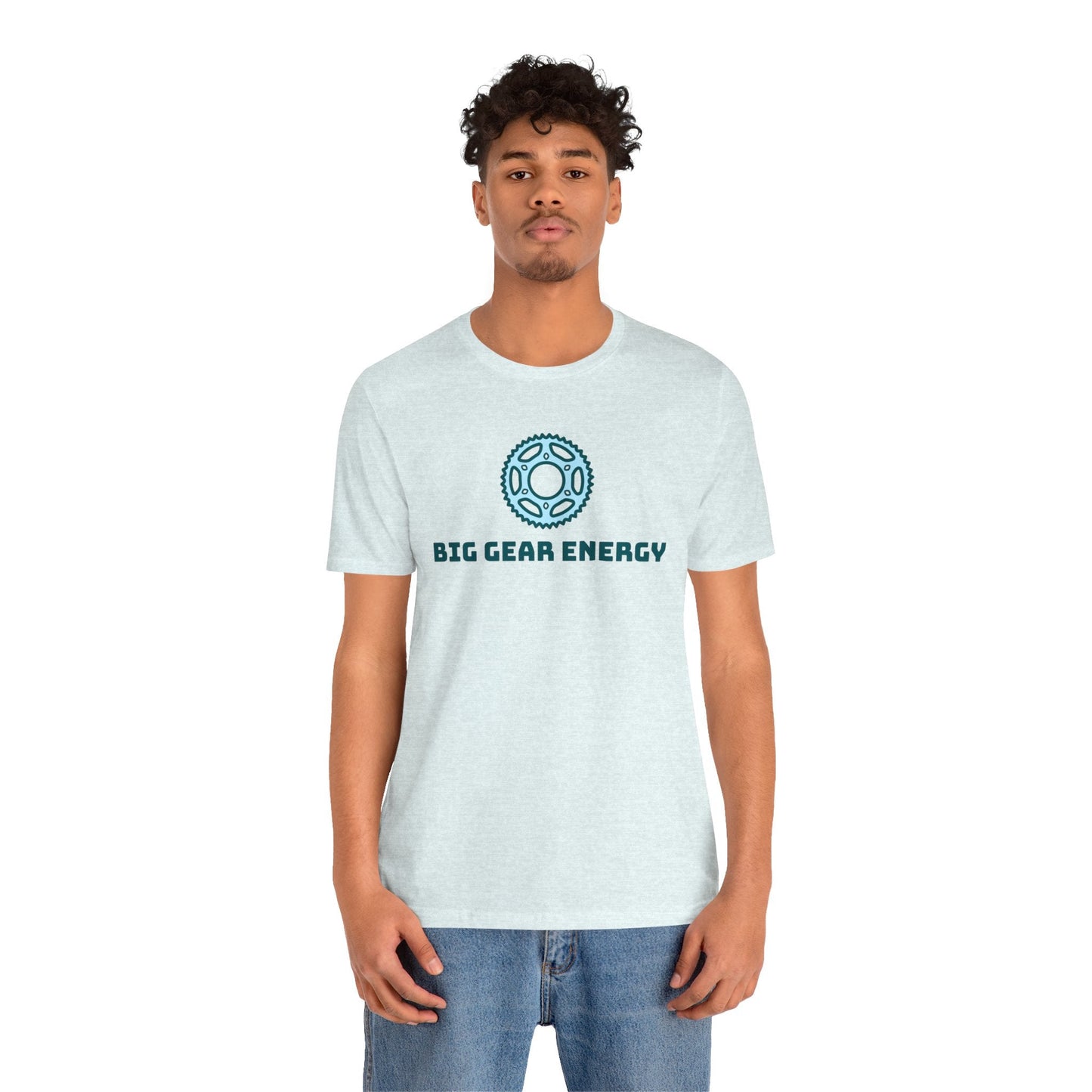 Big Gear Energy Bike Gear Mellow - Unisex Tee - Forward Gear Athletics