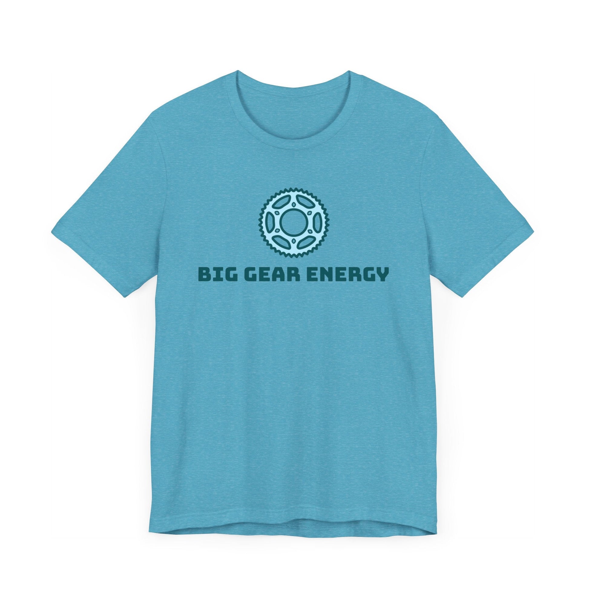 Big Gear Energy Bike Gear Mellow - Unisex Tee - Forward Gear Athletics