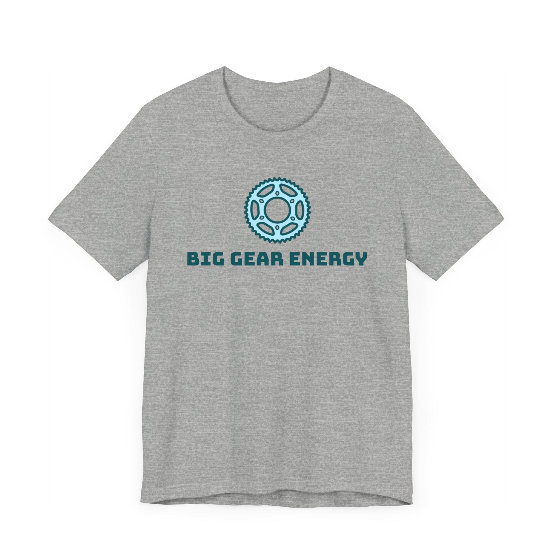 Big Gear Energy Bike Gear Mellow - Unisex Tee - Forward Gear Athletics