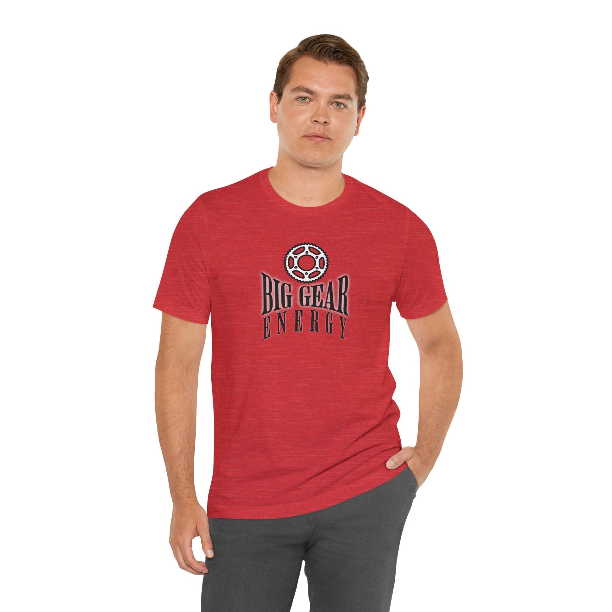 Big Gear Energy Bike Gear - Unisex Tee - Forward Gear Athletics