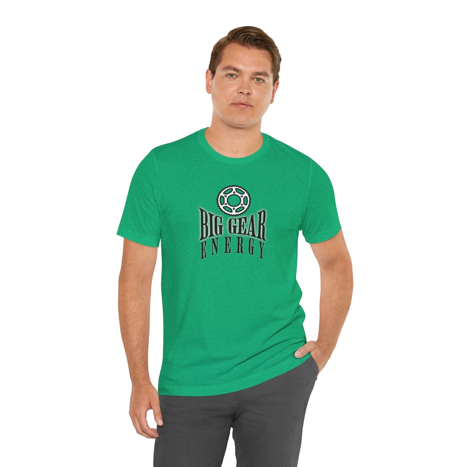 Big Gear Energy Bike Gear - Unisex Tee - Forward Gear Athletics