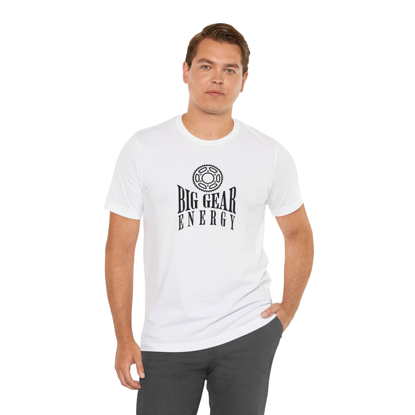 Big Gear Energy Bike Gear - Unisex Tee - Forward Gear Athletics