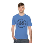 Born to Dilly Dally, Force to Pickup the Pace Cycling - Unisex Moisture Wicking Tee - Forward Gear Athletics