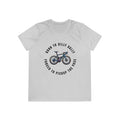 Born to Dilly Dally, Forced to Pickup the Pace Cycling - Ladies - Fit Competitor Tee - Forward Gear Athletics