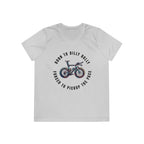 Born to Dilly Dally, Forced to Pickup the Pace Triathlon - Ladies - Fit Competitor Tee - Forward Gear Athletics