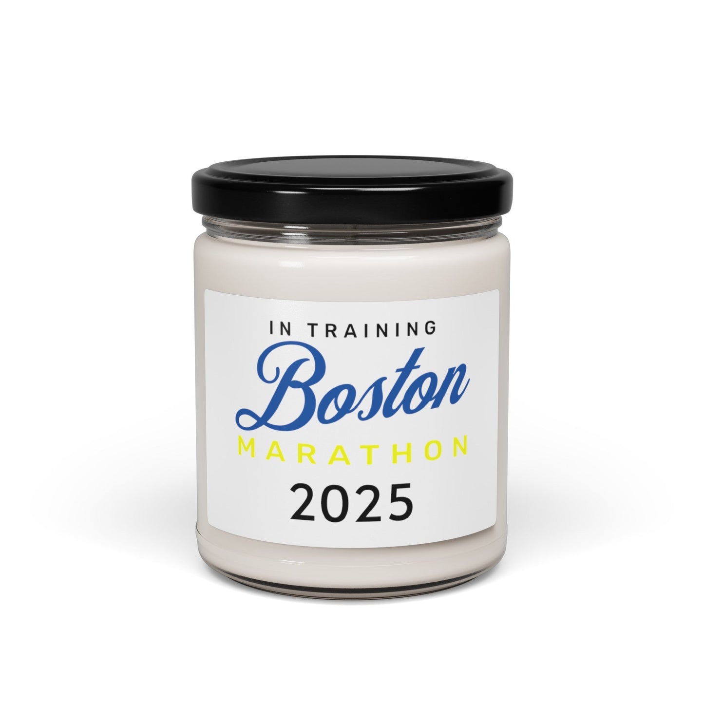 Boston Marathon - In Training 2025 - Scented Soy Candle, 9oz - Forward Gear Athletics