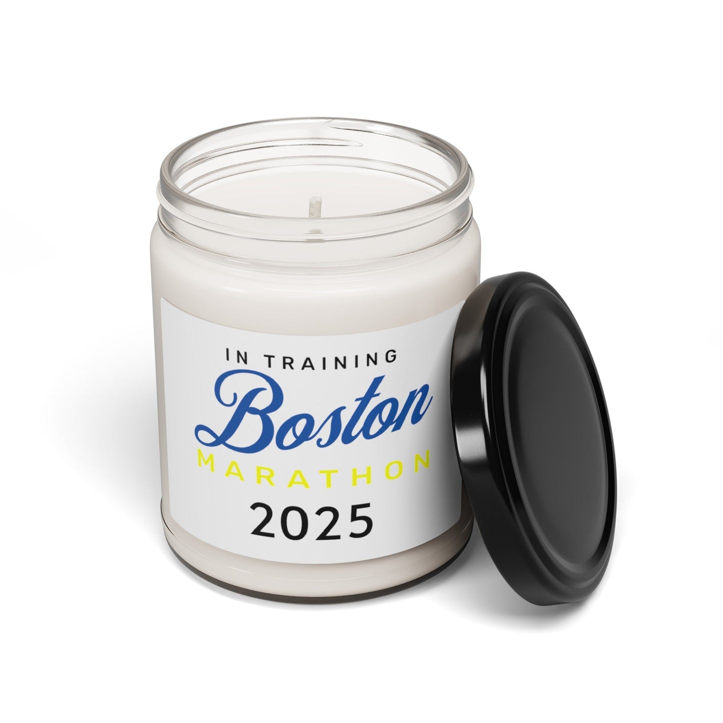 Boston Marathon - In Training 2025 - Scented Soy Candle, 9oz - Forward Gear Athletics