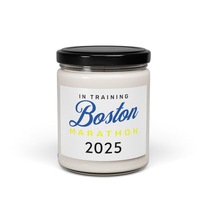 Boston Marathon - In Training 2025 - Scented Soy Candle, 9oz - Forward Gear Athletics