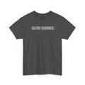 Caution - Slow Runner - Unisex Heavy Cotton Tee - Forward Gear Athletics