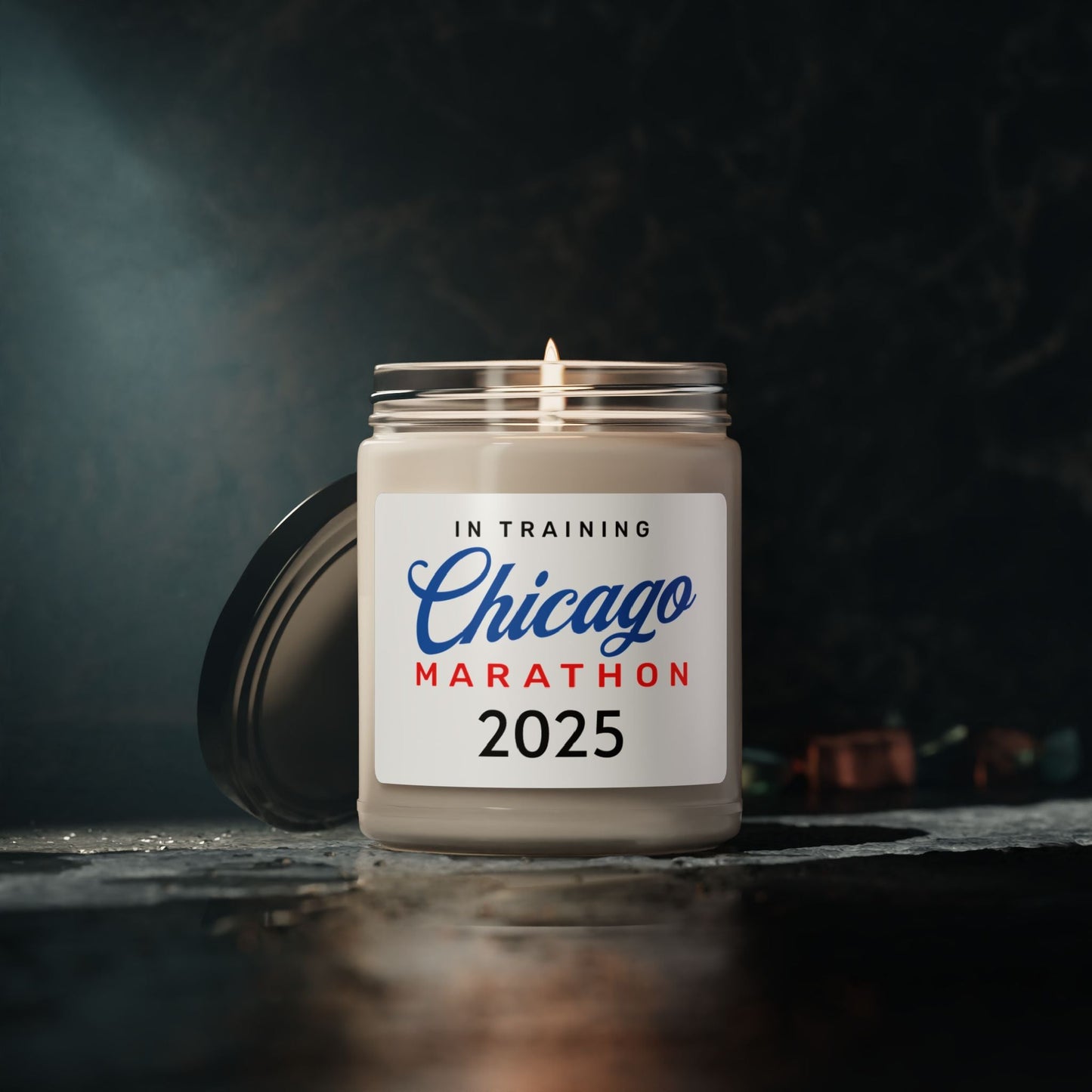 Chicago Marathon - In Training 2024 - Scented Soy Candle, 9oz - Forward Gear Athletics