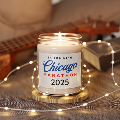 Chicago Marathon - In Training 2024 - Scented Soy Candle, 9oz - Forward Gear Athletics