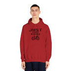Cycling - Just Keep Moving (Black print) Hoodie - Unisex - Forward Gear Athletics