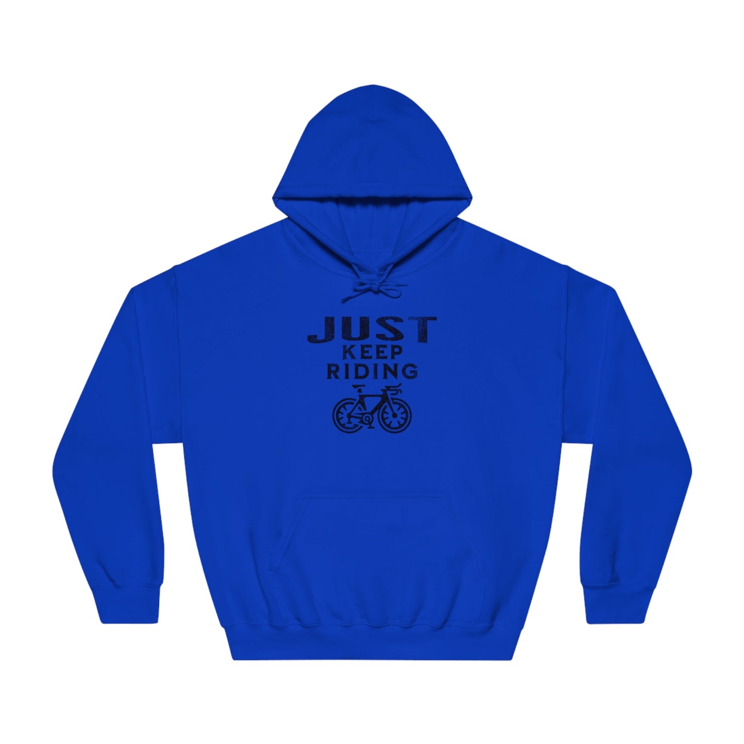 Cycling - Just Keep Moving (Black print) Hoodie - Unisex - Forward Gear Athletics