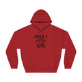 Cycling - Just Keep Moving (Black print) Hoodie - Unisex - Forward Gear Athletics