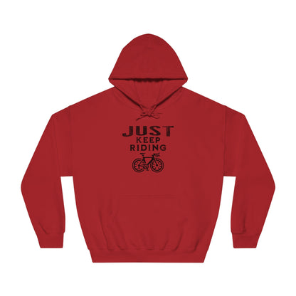 Cycling - Just Keep Moving (Black print) Hoodie - Unisex - Forward Gear Athletics