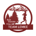 Customized Run Outside - Female Runner - Die-Cut Metal Signs