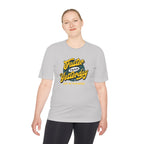 Faster Than Yesterday 10k In Training Moisture Wicking Tee - Unisex - Forward Gear Athletics