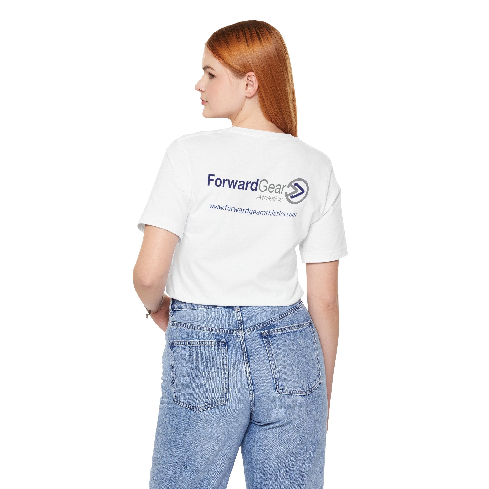 Forward Gear Athletics Logo Round - Unisex Jersey Tee - Forward Gear Athletics