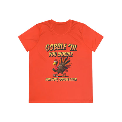 Gobble Till You Wobble - Ladies Competitor Tee - Forward Gear Athletics