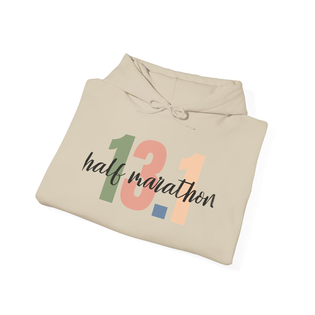 Half Marathon 13.1 - Unisex Heavy Blend Hooded Sweatshirt - Forward Gear Athletics