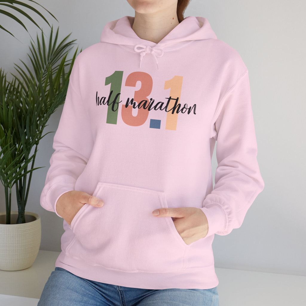 Half Marathon 13.1 - Unisex Heavy Blend Hooded Sweatshirt - Forward Gear Athletics