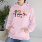 Half Marathon 13.1 - Unisex Heavy Blend Hooded Sweatshirt - Forward Gear Athletics
